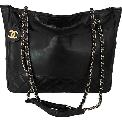 sac chanel cabas vintage|chanel tote bag.